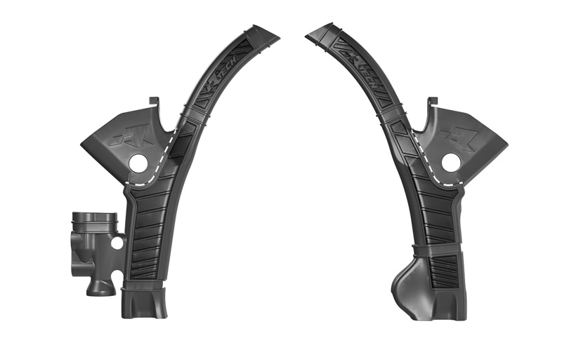 FRAME GUARD STARK VARG SMX1 R-TECH BLACK R-PRTSTKNR0023 image 1