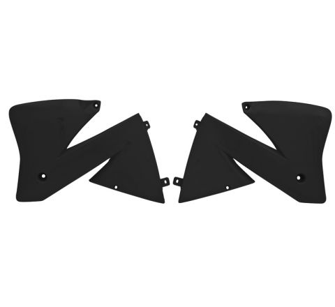 RADIATOR SCOOPS 01-04 KTM SX BLACK, RTECH R-CVKTMNR9802 image 1