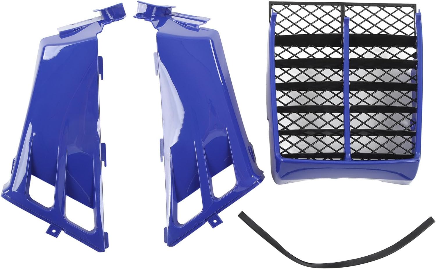TANK SIDE COVERS & RADIATOR SHROUDS BLUE KIT YAMAHA BANSHEE YFZ350 1987-2006 2GU-W2175-80-00 thumbnail 4