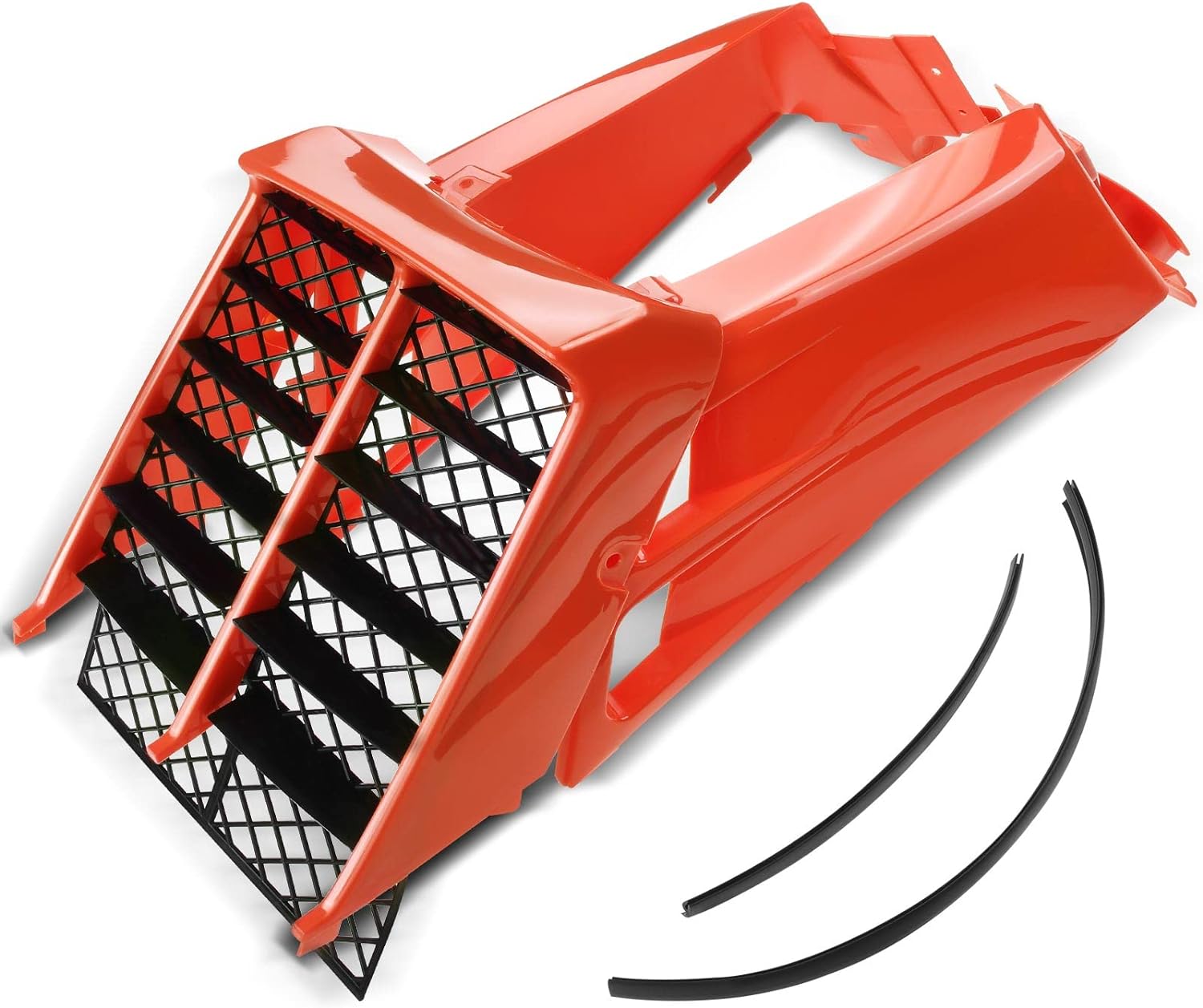 TANK SIDE COVERS & RADIATOR SHROUDS ORANGE KIT YAMAHA BANSHEE YFZ350 1987-2006 2GU-2171L-00-00 image 1