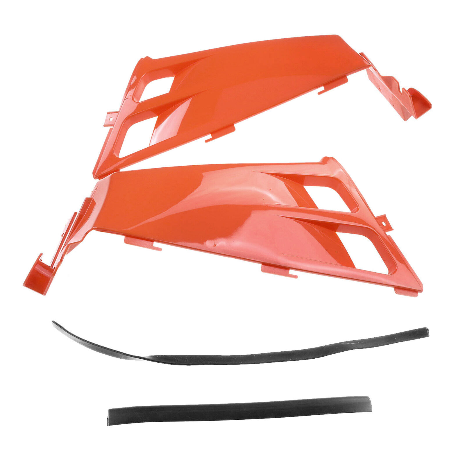 TANK SIDE COVERS & RADIATOR SHROUDS ORANGE KIT YAMAHA BANSHEE YFZ350 1987-2006 2GU-2171L-00-00 thumbnail 4