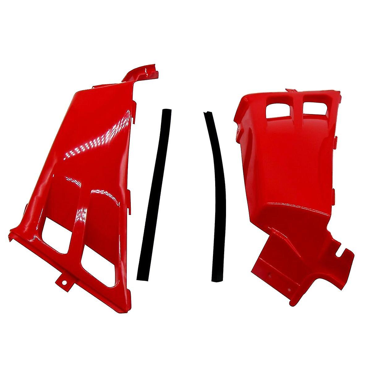 TANK SIDE COVERS & RADIATOR SHROUDS RED KIT YAMAHA BANSHEE YFZ350 1987-2006 2GU-2171L-00-00 thumbnail 3