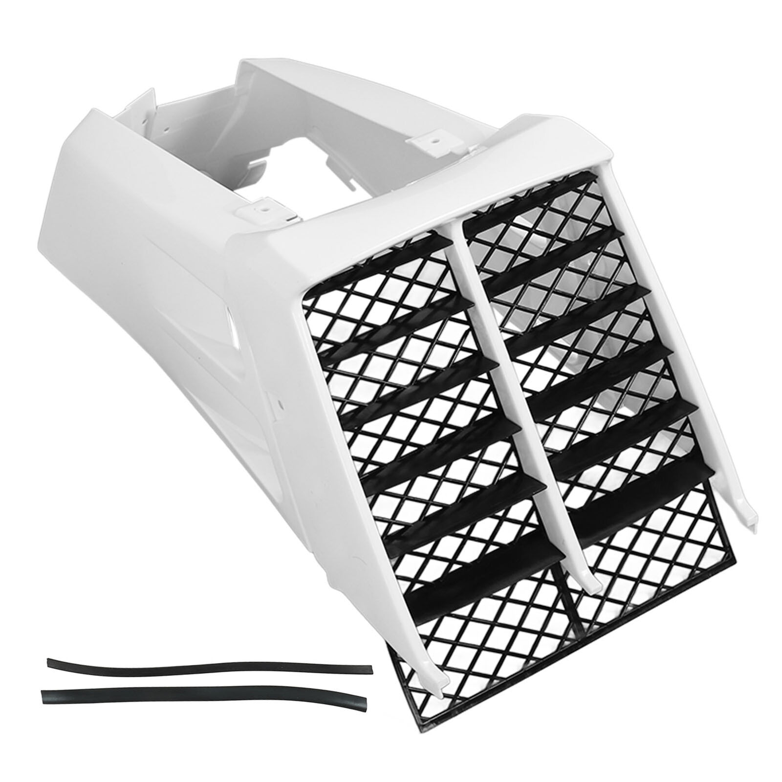 TANK SIDE COVERS & RADIATOR SHROUDS WHITE KIT YAMAHA BANSHEE YFZ350 1987-2006 2GU-21711-A0-00 thumbnail 4