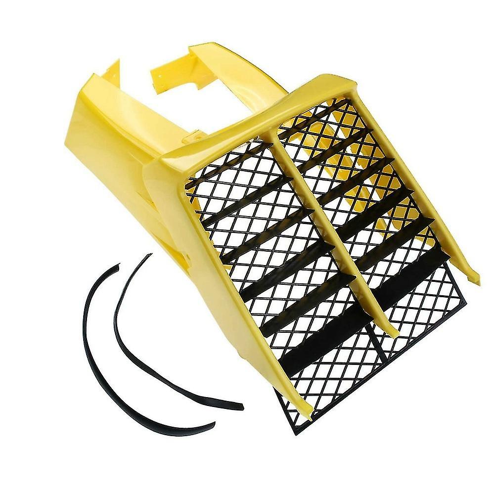 TANK SIDE COVERS & RADIATOR SHROUDS YELLOW KIT YAMAHA BANSHEE YFZ350 1987-2006 2GU-21711-50-00 thumbnail 2