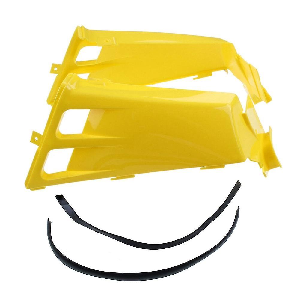 TANK SIDE COVERS & RADIATOR SHROUDS YELLOW KIT YAMAHA BANSHEE YFZ350 1987-2006 2GU-21711-50-00 thumbnail 4