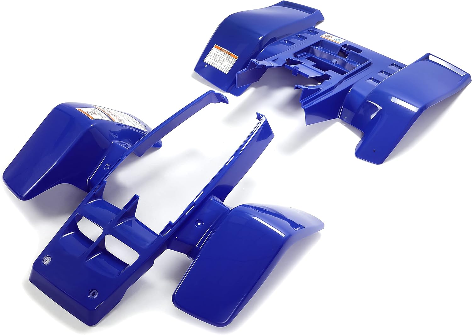 PLASTIC BODY SET BLUE YAMAHA BANSHEE YFZ 350 1987-2006 2GU-W2151-B1-00 2GU-W2161-B1-00 thumbnail 3