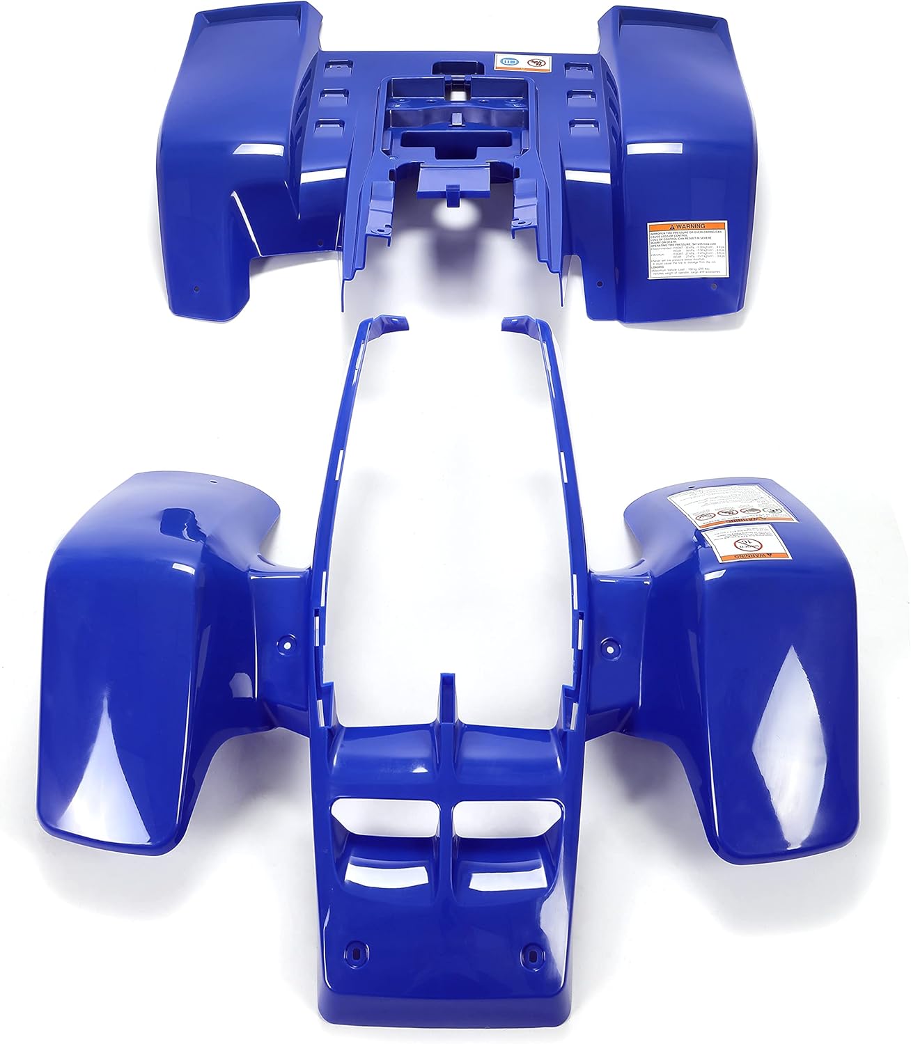 PLASTIC BODY SET BLUE YAMAHA BANSHEE YFZ 350 1987-2006 2GU-W2151-B1-00 2GU-W2161-B1-00 thumbnail 4