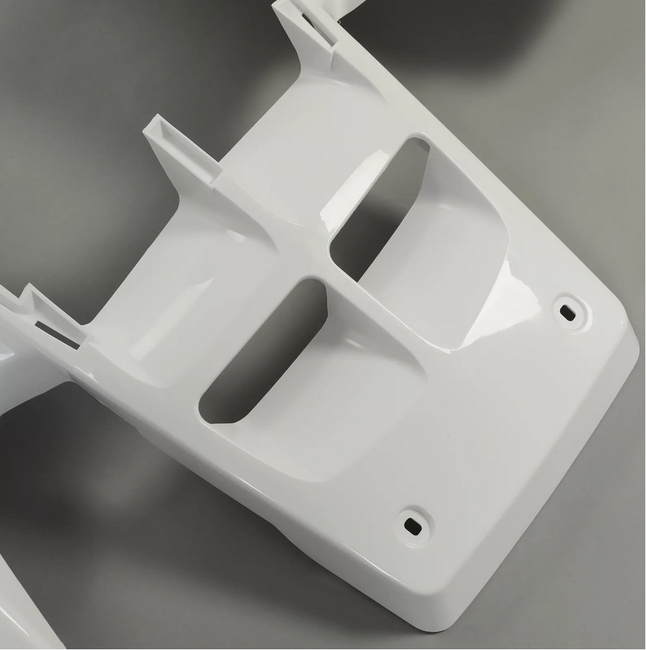 PLASTIC BODY SET WHITE YAMAHA BANSHEE YFZ 350 1987-2006 2GU-W2151-B1-00 2GU-W2161-B1-00 thumbnail 4