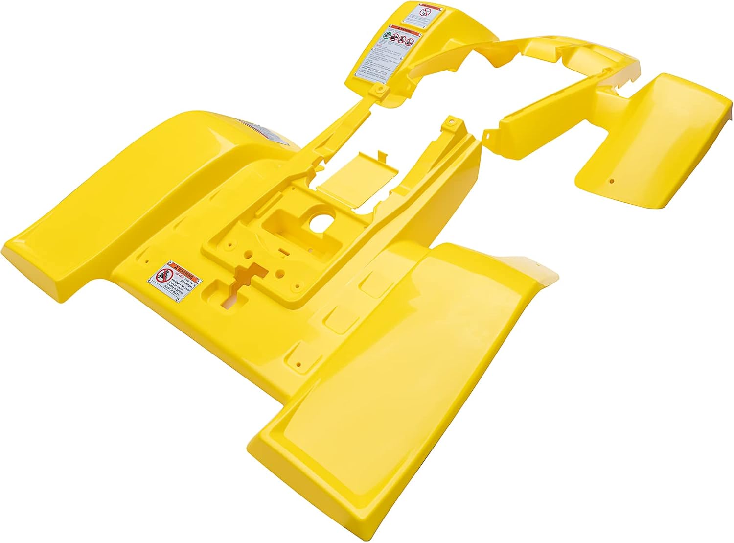 PLASTIC BODY SET YELLOW YAMAHA BANSHEE YFZ 350 1987-2006 2GU-W2151-81-00 2GU-W2151-80-00 thumbnail 4