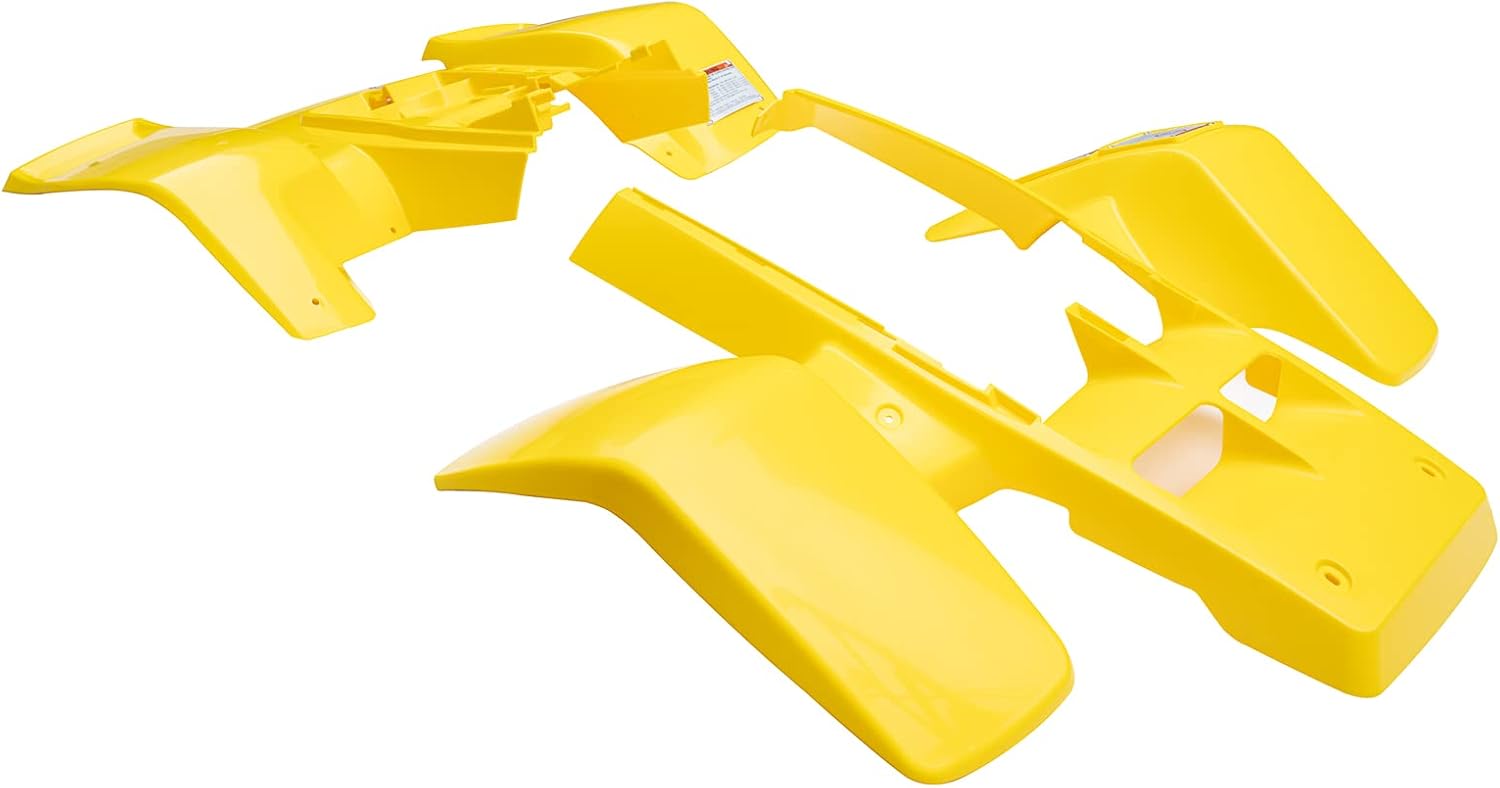 PLASTIC BODY SET YELLOW YAMAHA BANSHEE YFZ 350 1987-2006 2GU-W2151-81-00 2GU-W2151-80-00 image 1