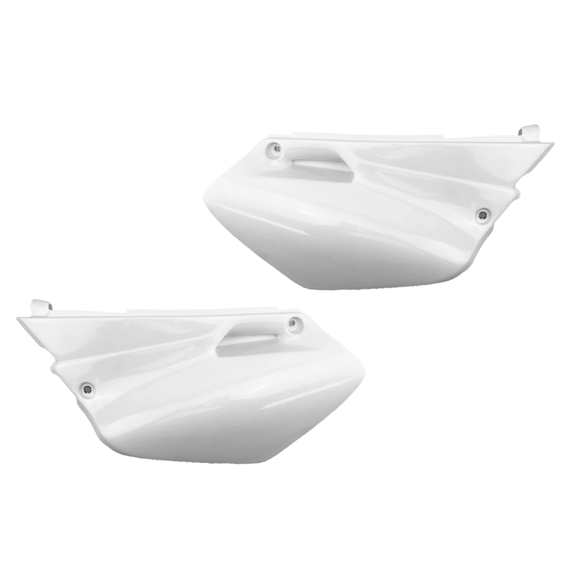 02-09 YZ85 S/PANELS WHITE image 1