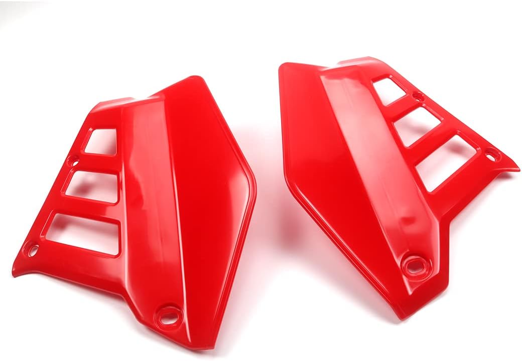 RADIATOR PLASTIC SHROUDS RED 85-86 HONDA ATC 250 R 19035-HA2-670ZA 19030-HA2-670ZA image 1