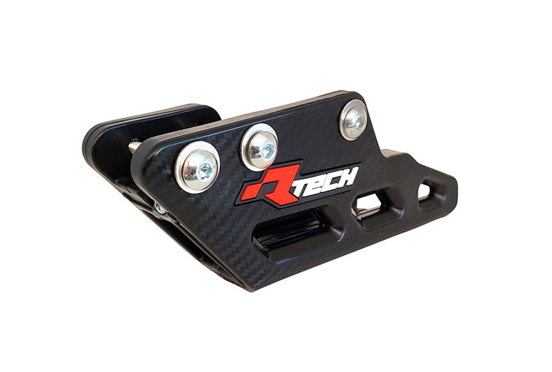 MONOBLOCK R2.0 WORX CHAIN GUIDE, R-CRUYZFNR0023, YAMAHA/FANTIC, BLACK WEAR PAD image 1