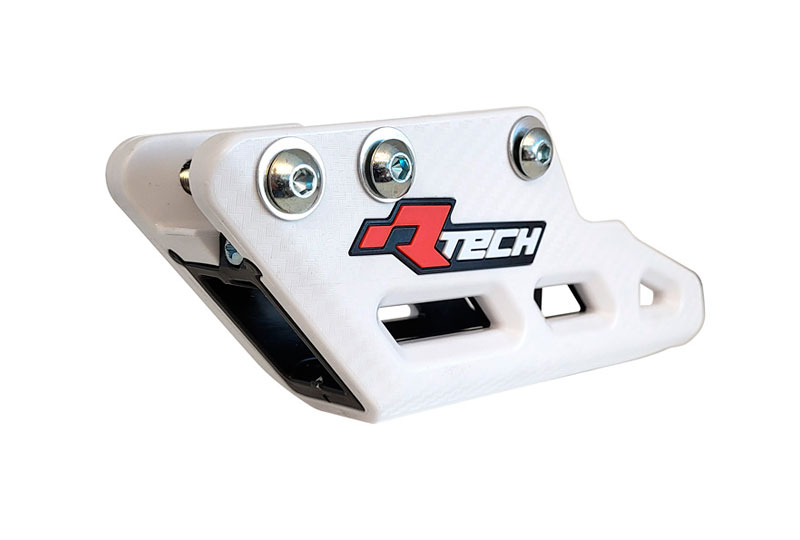 MONOBLOCK R2.0 WORX CHAIN GUIDE, R-CRUYZFBNNR23, YAMAHA/FANTIC, BLACK WEAR PAD image 1