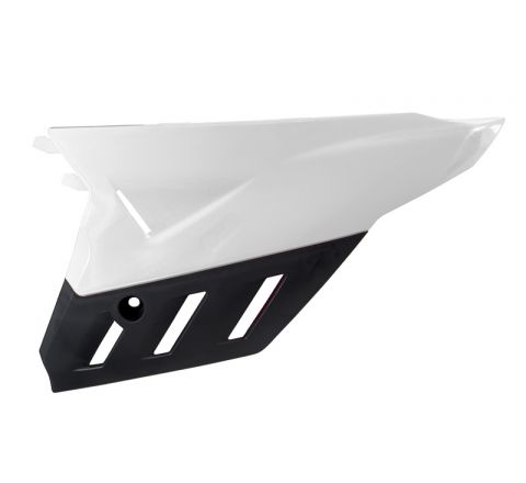 REVOLUTION SIDE PANELS COMPLETE 2021-24 CRF450R, CRF250R 22-24, RTECH R-FICRFBNNR22, WHITE/BLACK image 1