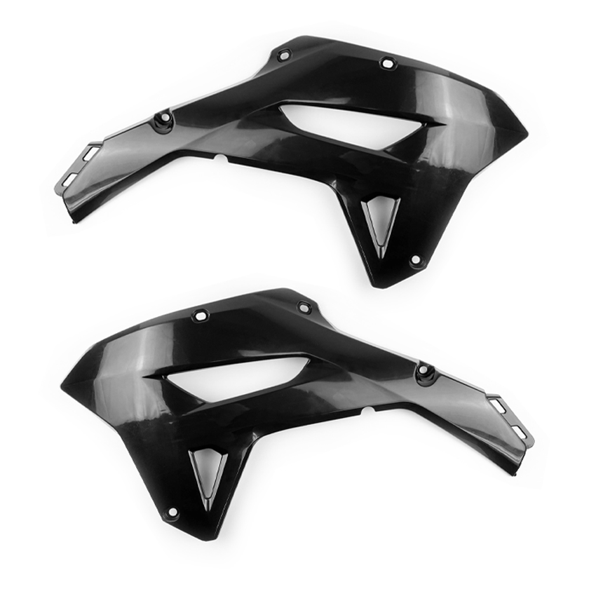 RADIATOR SCOOP 2021-24 CRF450RX, RTECH R-CVCRFNR0091 image 1