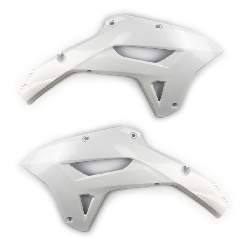 RADIATOR SCOOP 2021-24 CRF450RX, RTECH R-CVCRFBN0091 image 1