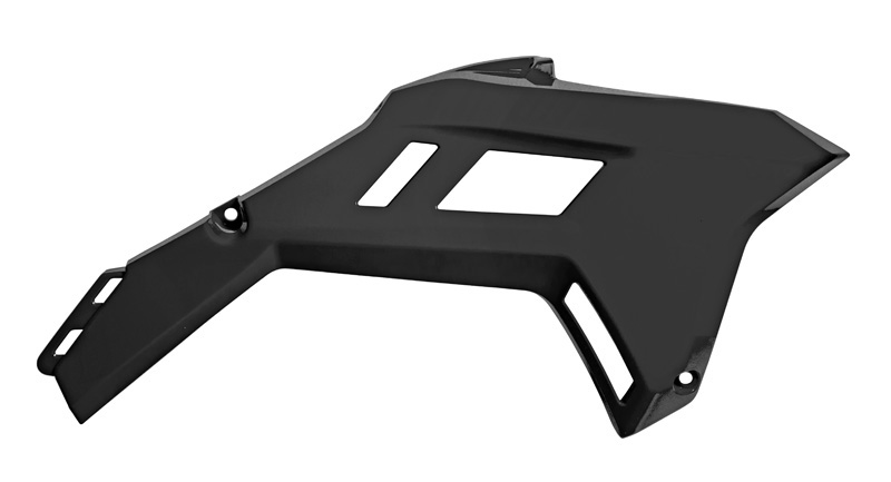 RAD SHROUD HONDA CRF 250R 2022-24, CRF 450R 2021-24 R-TECH BLACK REVOLUTION R-CVCRFNR0022 image 1