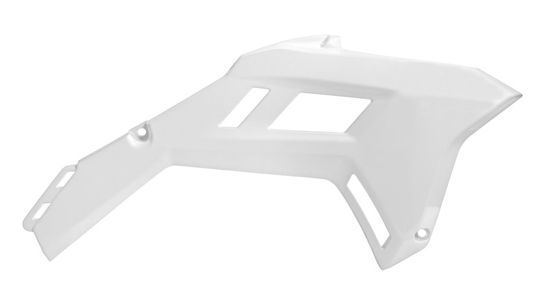 RAD SHROUD HONDA CRF 250R 2022-24, CRF 450R 2021-24 R-TECH WHITE REVOLUTION R-CVCRFBN0022 image 1