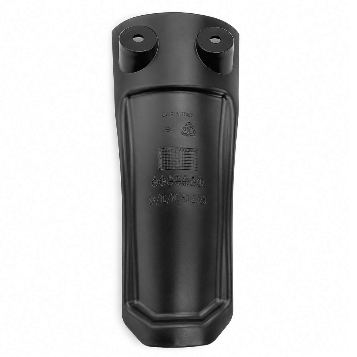 REAR SHOCK COVER 2024-2025 KTM SX 50, RTECH R-PSPKTMNR150 BLACK thumbnail 3