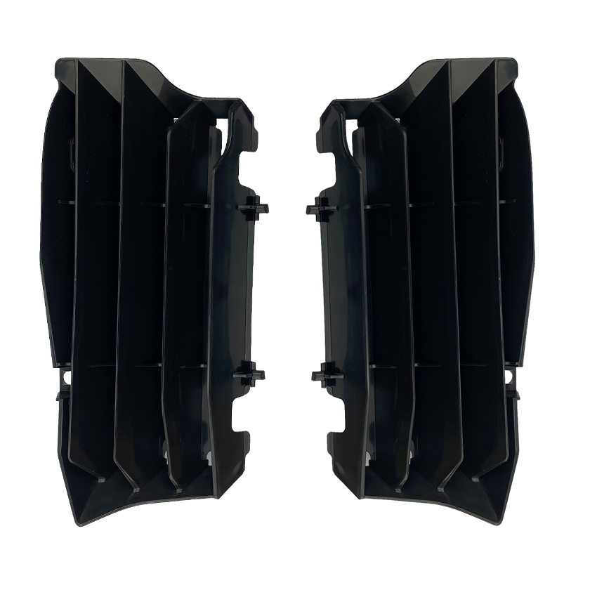 LOUVERS RADIATOR OVERSIZE BLACK, KAWASAKI RTECH R-GRKXFNR0024 image 1