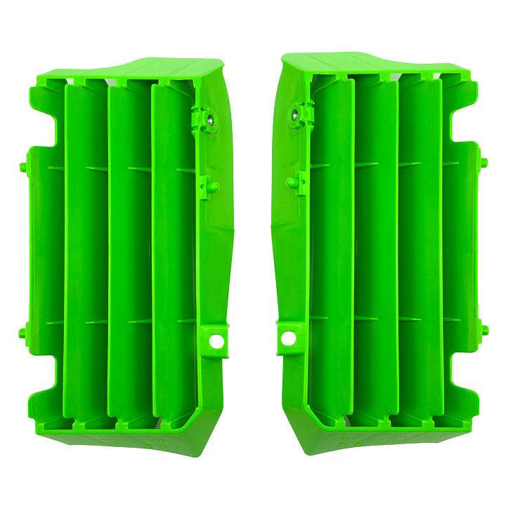 LOUVERS RADIATOR OVERSIZE GREEN, KAWASAKI RTECH R-GRKXFVE0024 thumbnail 2