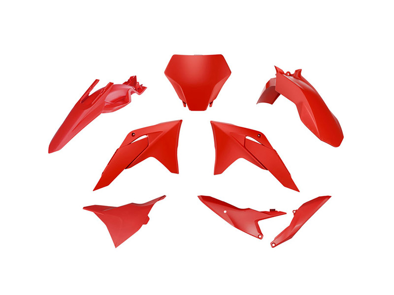 PLASTIC KIT 6PC GASGAS MC 85 2025 R-TECH RED R-KITGAS-RG0-885 image 1