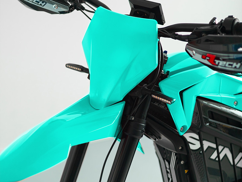 PLASTIC KIT 6PC TALARIA STING 4000 5500 MX4 MX5 2023-2026 R-TECH AQUA GREEN R-KITTAL-VA0-624 thumbnail 3
