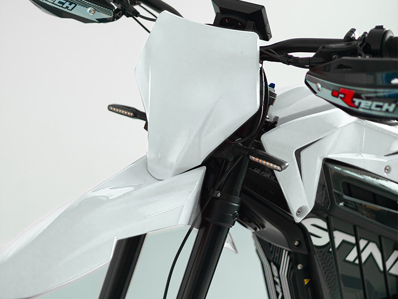PLASTIC KIT 6PC TALARIA STING 4000 5500 MX4 MX5 2023-2026 R-TECH WHITE R-KITTAL-BN0-624 thumbnail 3