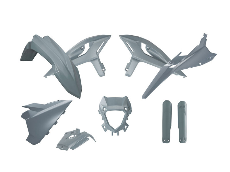 PLASTIC KIT BETA RR X-PRO RACE 2025, R-TECH R-KITBET-GR0-225 6PCS QUANTUM GREY image 1