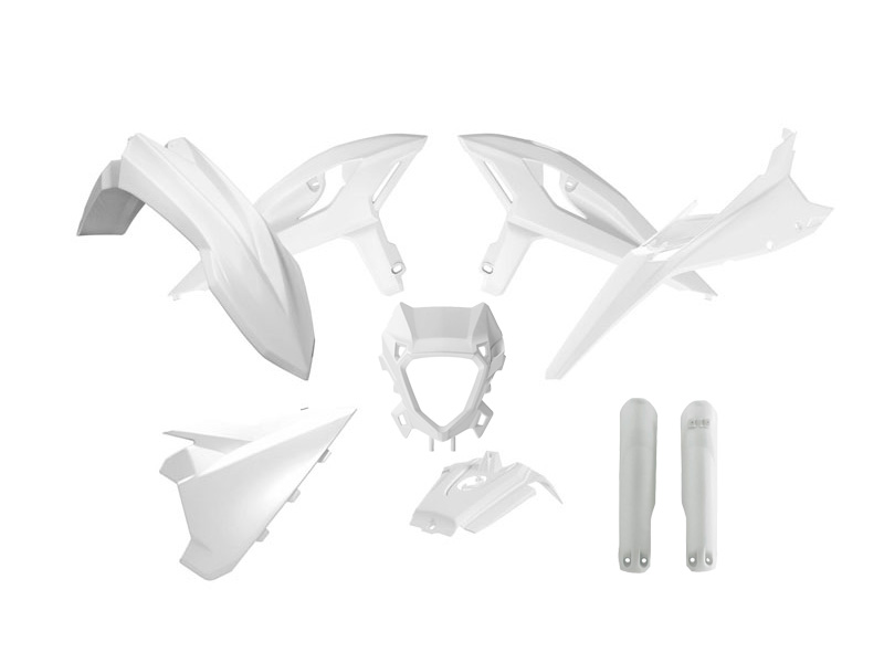 PLASTIC KIT BETA RR X-PRO RACE 2025, R-TECH R-KITBET-BN0-225 6PCS WHITE image 1