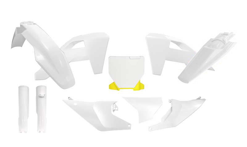 PLASTIC KIT 7PCS HUSQVARNA TC/FC/TX/FX 2025-26, R-TECH R-KITHSQ-OEM-725 OEM image 1