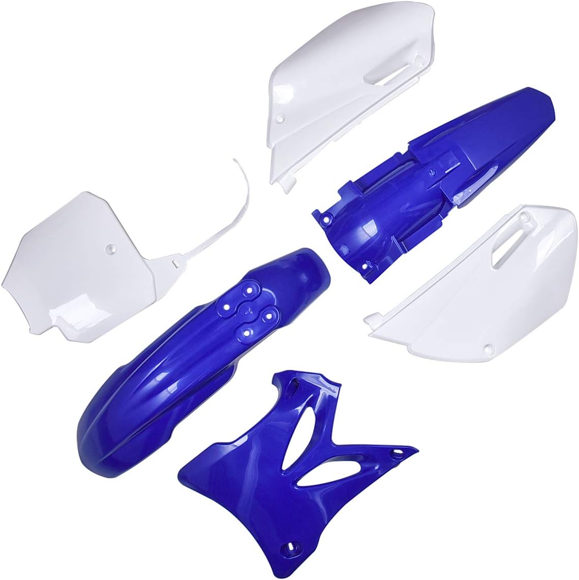 PLASTIC KIT BLUE WHITE 02-14 YAMAHA YZ 85 OEM STYLE AUTC180 thumbnail 2