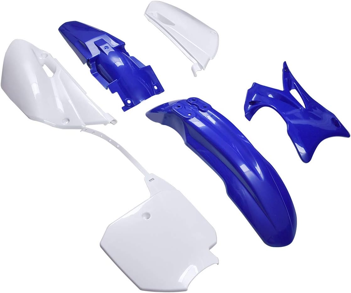 PLASTIC KIT BLUE WHITE 02-14 YAMAHA YZ 85 OEM STYLE AUTC180 image 1