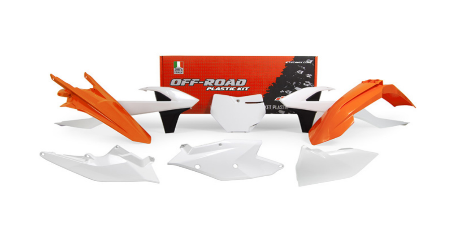 PLASTIC KIT/6 2016-2018 KTM SX SXF RTECH R-KITKTM-OEM-526 image 1