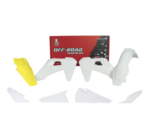 PLASTIC KIT/5 2020-23 TE/FE OEM 2023 COLOUR, RTECH R-KITHSQ-OEM-423 image 1