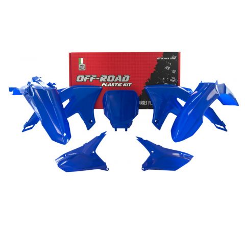 PLASTIC KIT/5 BLUE, 2023-25 YZ450F, RTECH R-KITYZF-BL0-623, OEM 2023-25 image 1