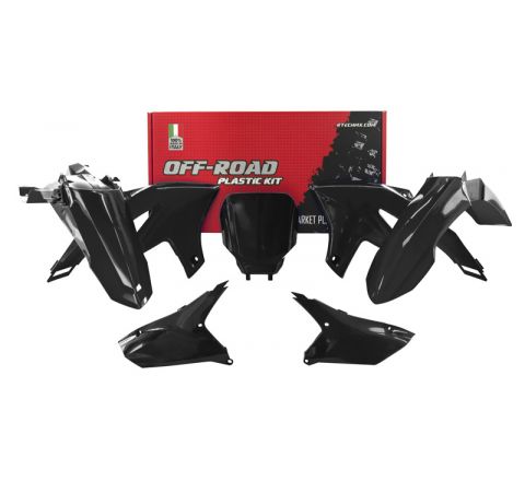 PLASTIC KIT BLACK, 2023-25 YZ450F, RTECH R-KITYZF-NR0-623 image 1