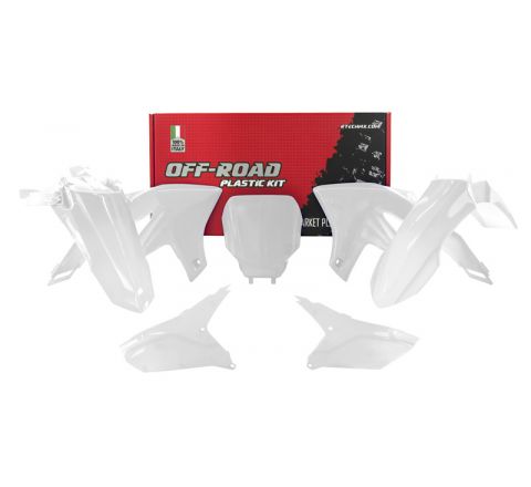 PLASTIC KIT/5 WHITE, 2023-25 YZ450F, RTECH R-KITYZF-BN0-623 image 1