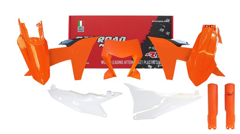 PLASTIC KIT/7 2024-2025 KTM EXC, EXC-F OEM, RTECH R-KITKTM-OEM-704 image 1