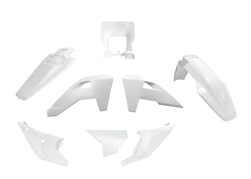 PLASTIC KIT/6 2026 HUSQVARNA TE/FE, WHITE, RTECH R-KITHSQ-BN0-726 image 1