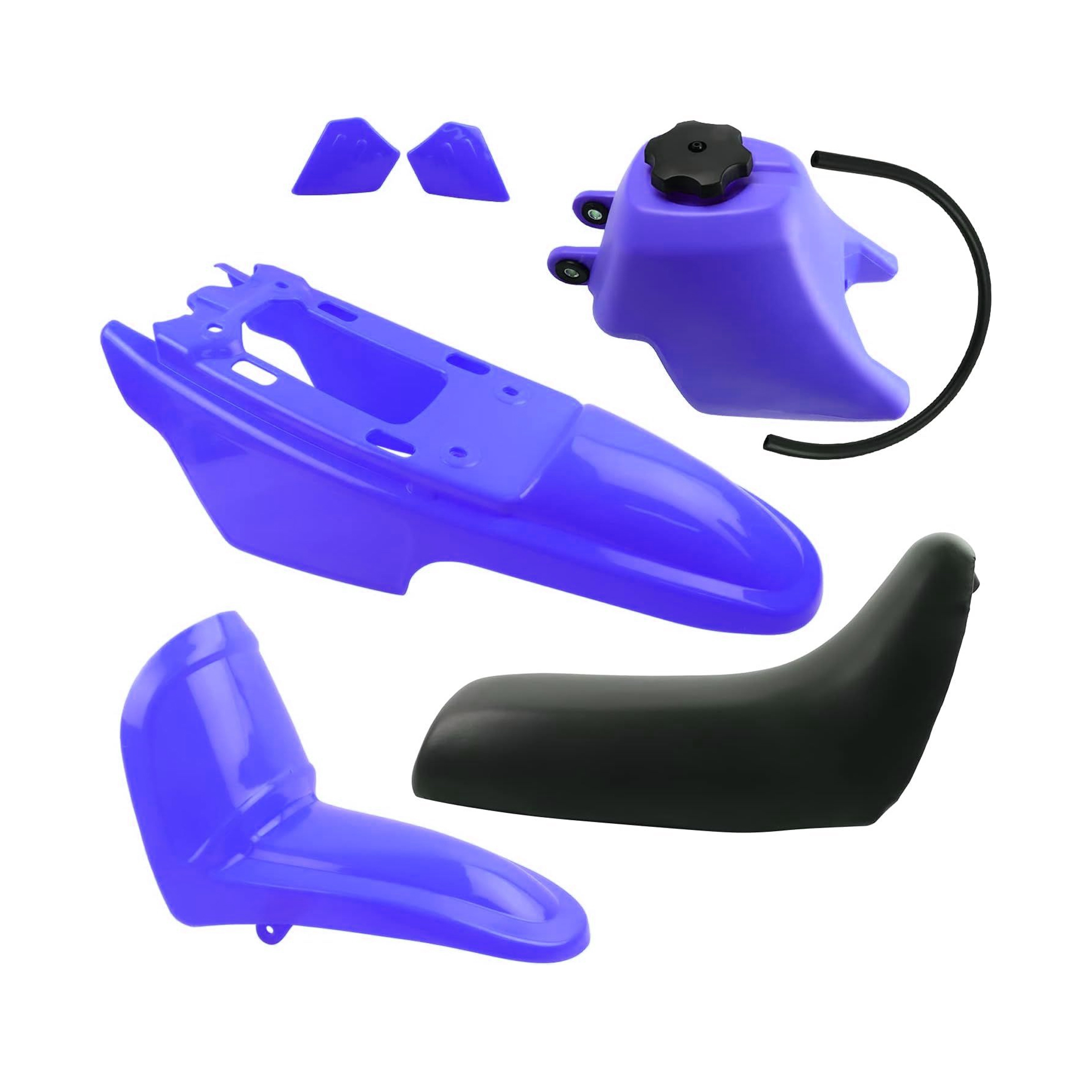 SEAT TANK FENDER KIT PW50 HX PW010 BLUE