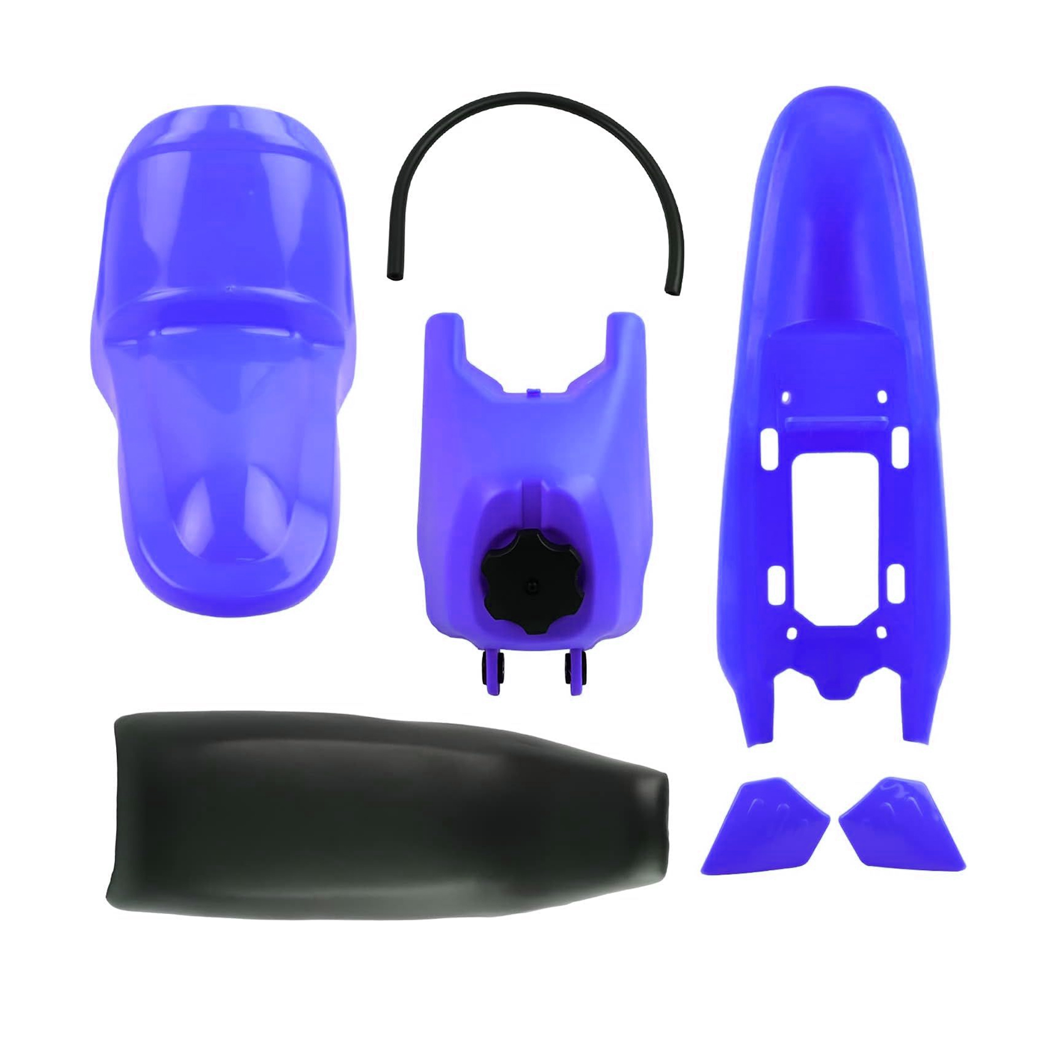 SEAT TANK FENDER KIT PW50 HX PW010 BLUE thumbnail 4