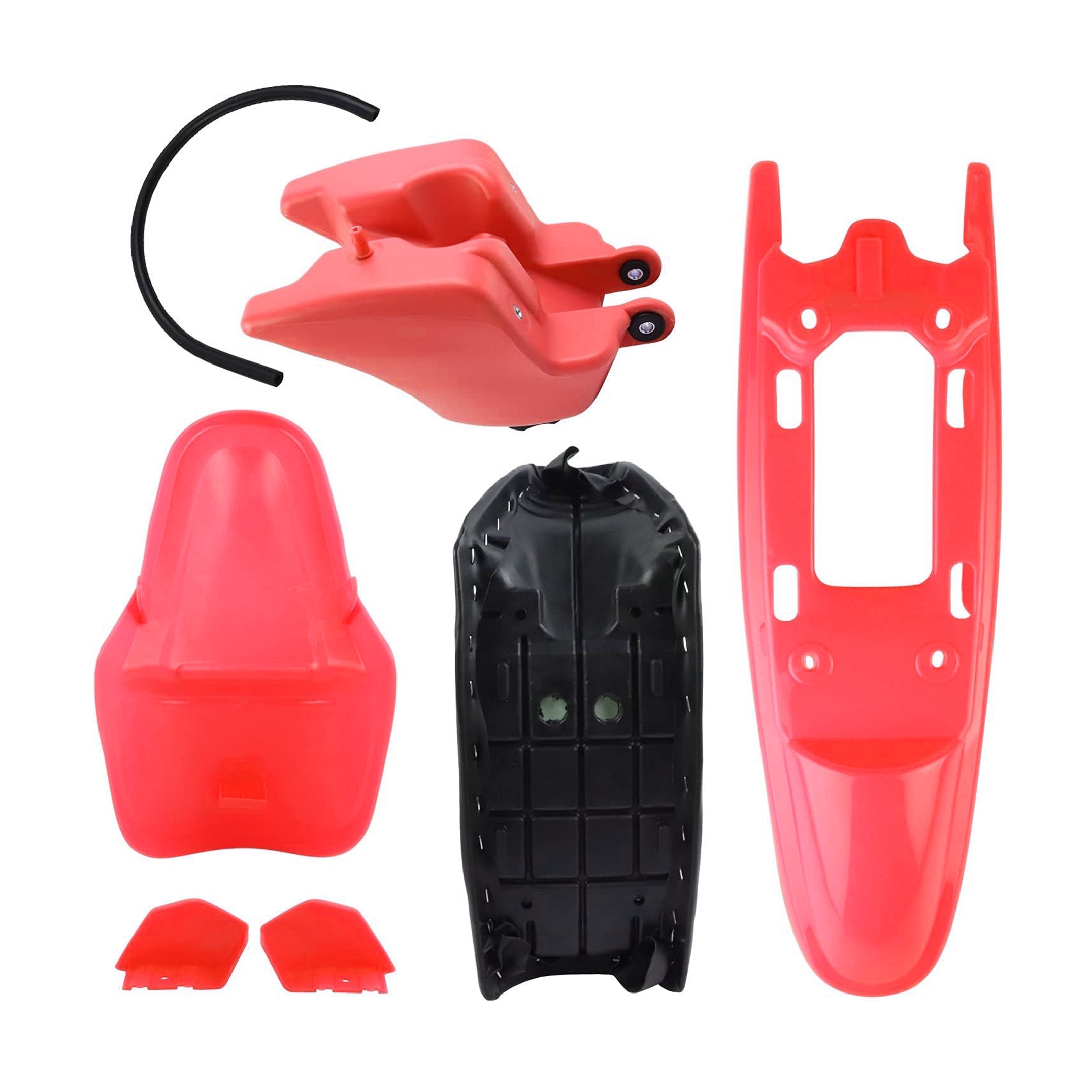 SEAT TANK FENDER KIT PW50 HX PW010 RED thumbnail 2