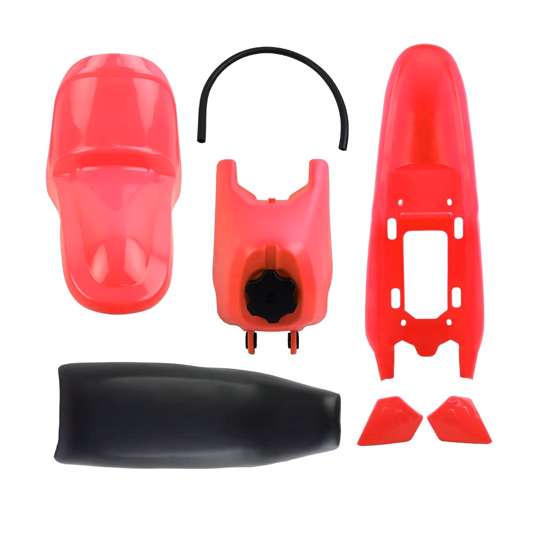SEAT TANK FENDER KIT PW50 HX PW010 RED thumbnail 4