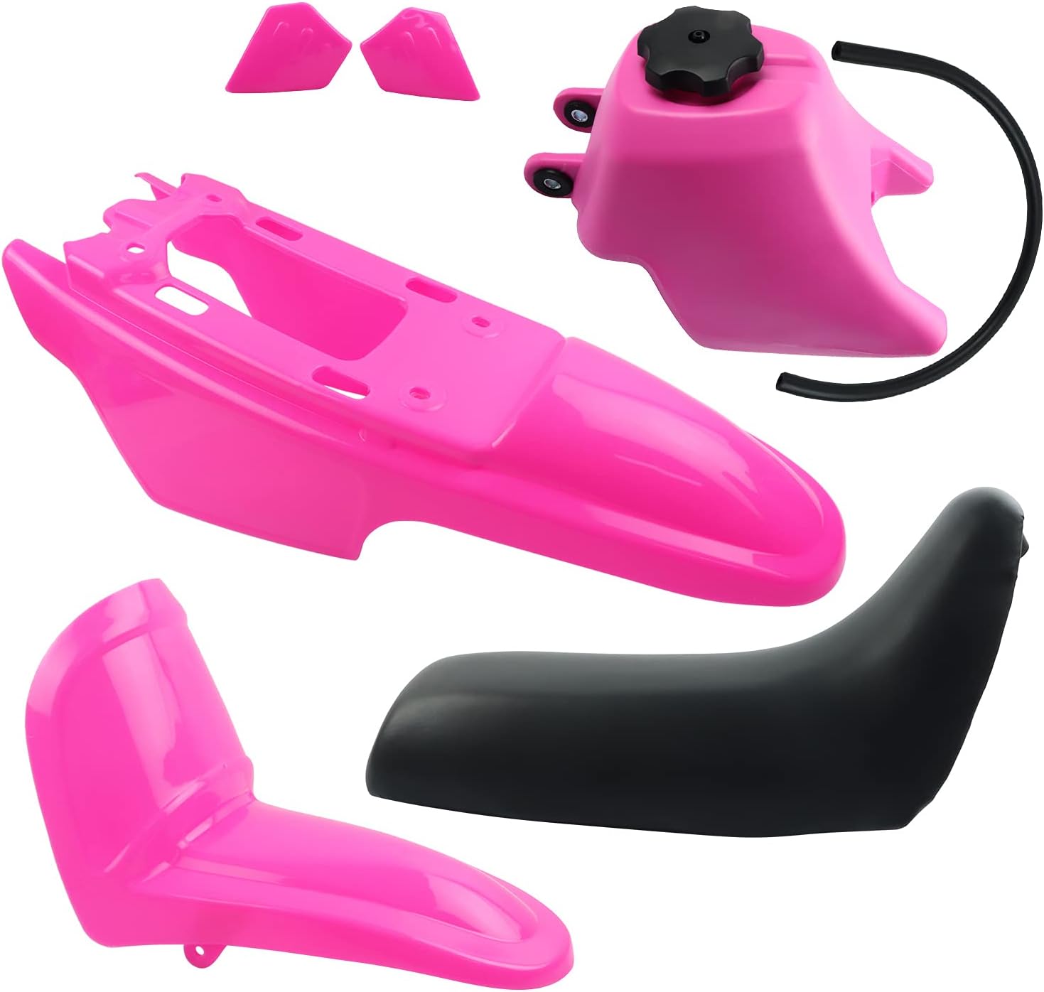 SEAT TANK FENDER KIT PW50 PY50 HX PW034 PINK image 1