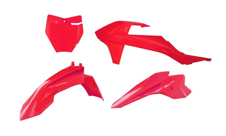 PLASTIC KIT/4 RED, GASGAS MC 50, MC-E 3/5 2023-24, RTECH R-KITKTM-RG0-050 image 1