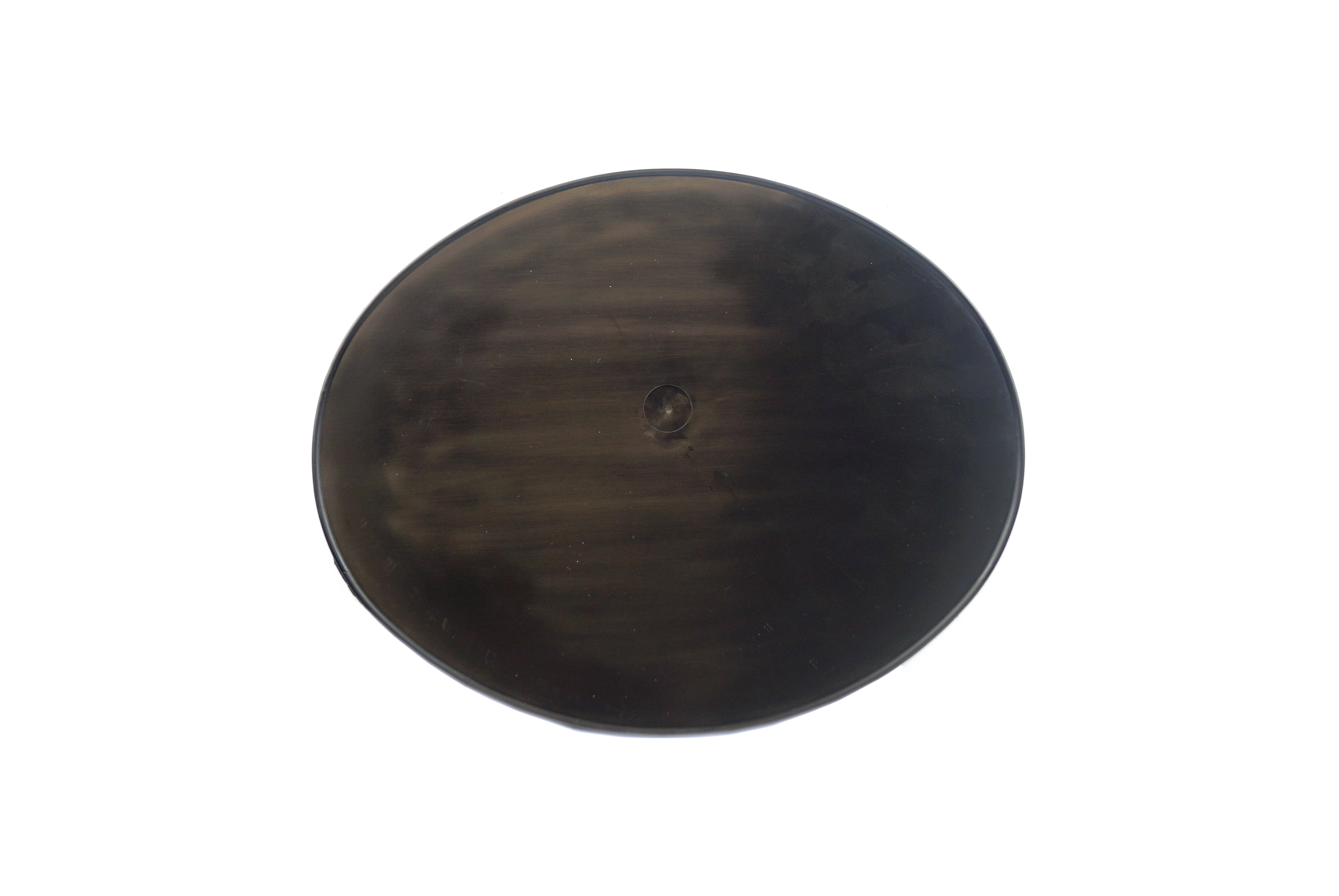 OVAL PLATE BLACK image 1