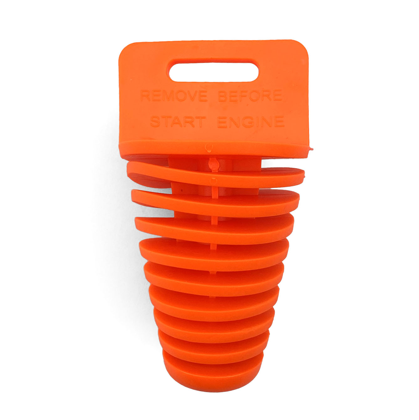EXHAUST PLUG 34-62mm ORANGE EHB009L-ORANGE thumbnail 5