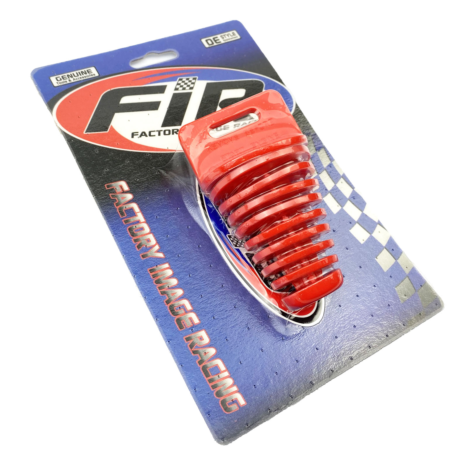 EXHAUST PLUG 34-62mm RED EHB009L-RED thumbnail 4